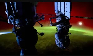 Phi hành gia chụp ảnh cực quang từ trạm vũ trụ ISS